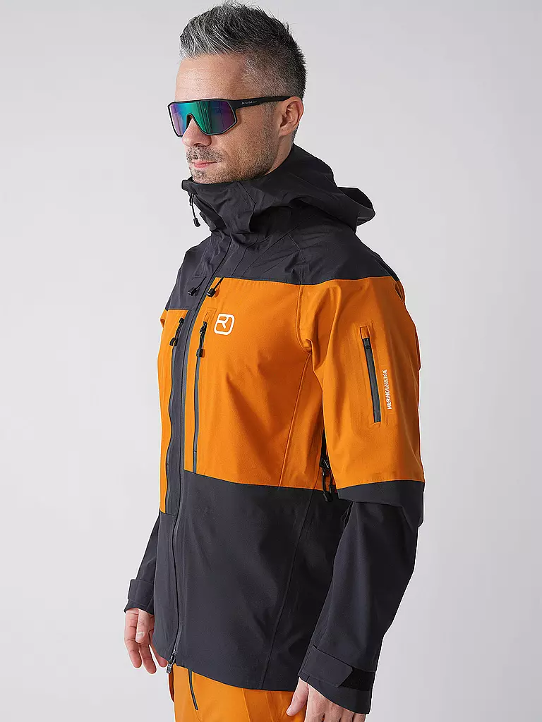 ORTOVOX | Chaqueta de esquí de travesía para hombre Guardiana Shell 3L |