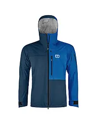 ORTOVOX | Chaqueta de esquí de travesía para hombre Ortler 3L con capucha | Azul oscuro