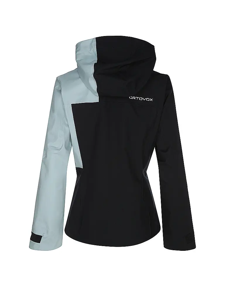 ORTOVOX | Chaqueta de esquí de travesía para mujer Ortler 3L con capucha | Negro