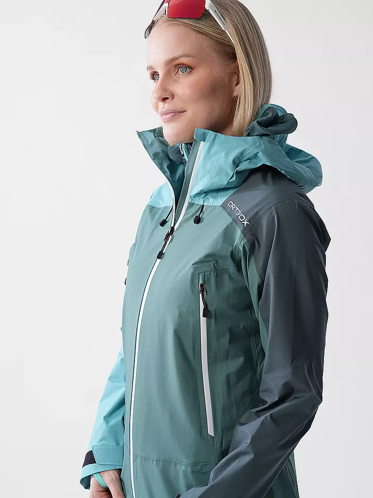 ORTOVOX | Chaqueta de esquí de travesía para mujer Westalpen 3L Light | Petróleo