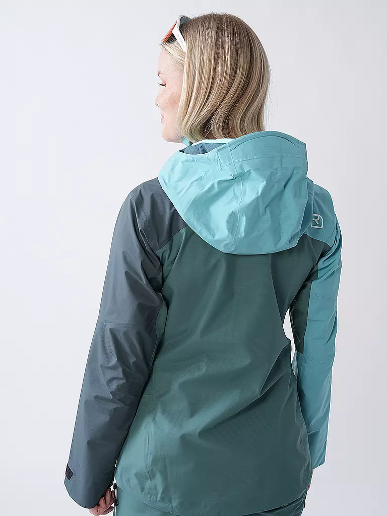 ORTOVOX | Chaqueta de esquí de travesía para mujer Westalpen 3L Light | Petróleo