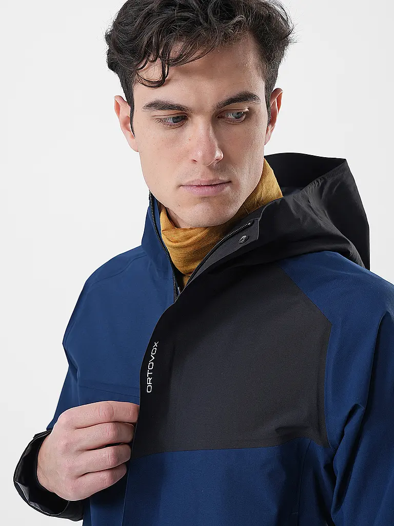 ORTOVOX | Chaqueta de hombre Seceda 3L con capucha | 