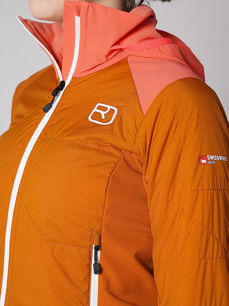 ORTOVOX | Chaqueta híbrida para mujer Col.Becchei con capucha | 