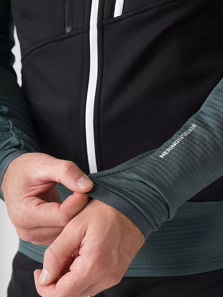 ORTOVOX | Chaqueta polar con capucha Grid para hombre |