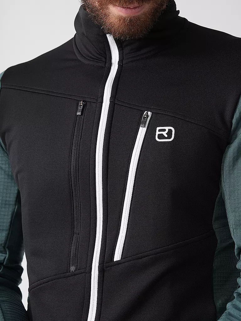 ORTOVOX | Chaqueta polar con capucha Grid para hombre |