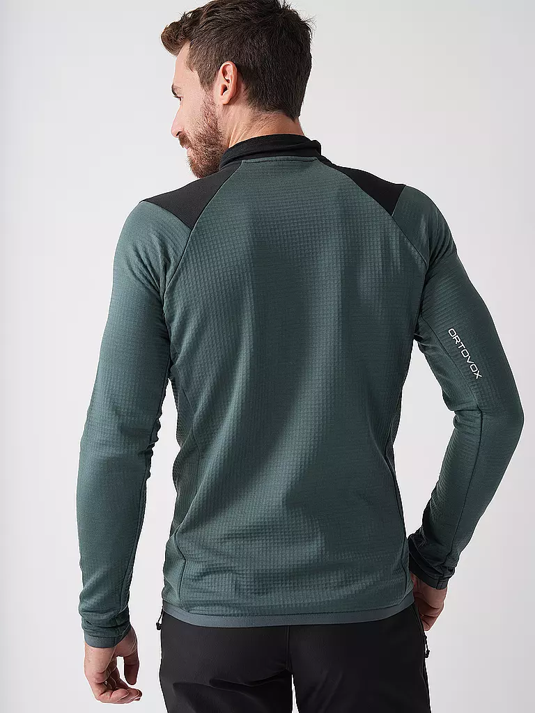 ORTOVOX | Chaqueta polar con capucha Grid para hombre |