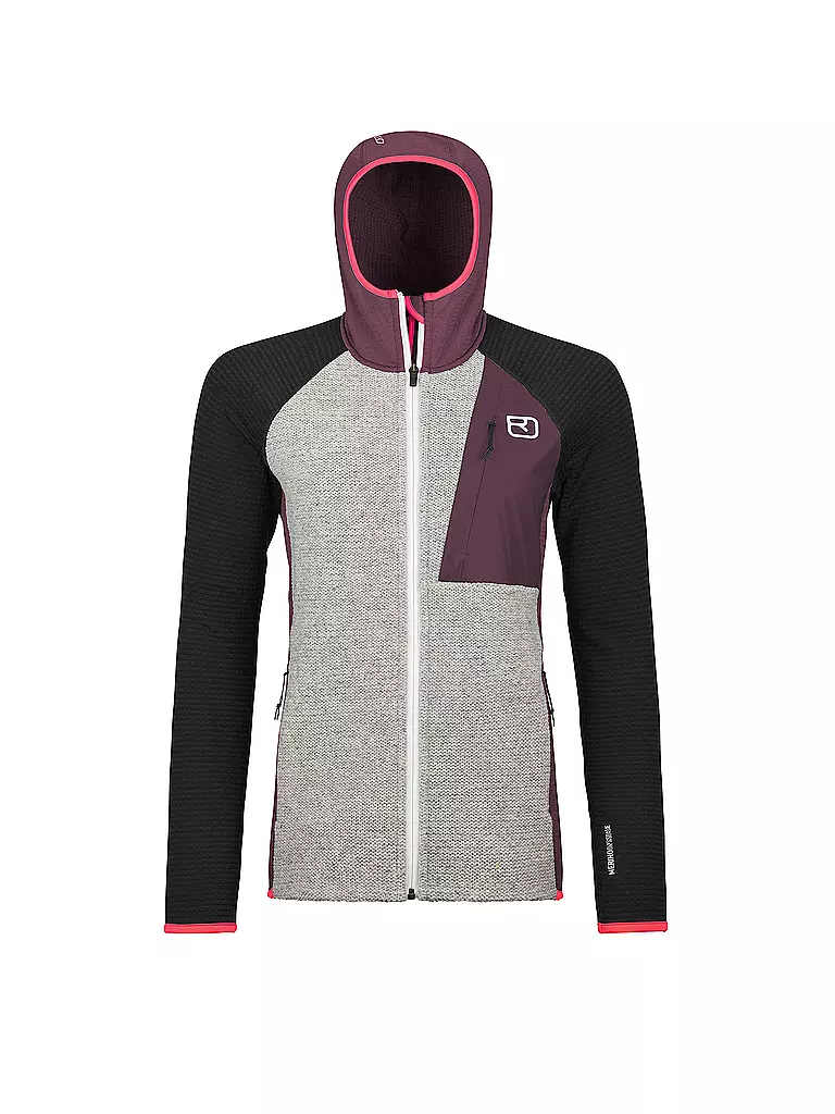 ORTOVOX | Chaqueta polar de mujer Classic Knit Hoodie | Baya