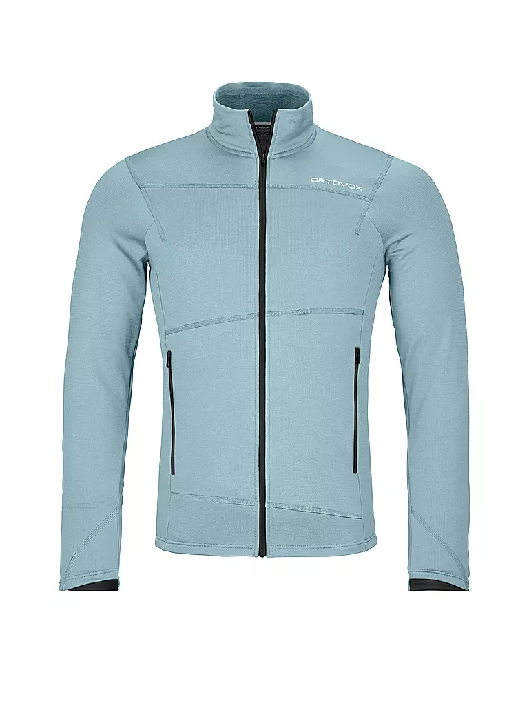 ORTOVOX | Chaqueta polar ligera para hombre | Azul claro