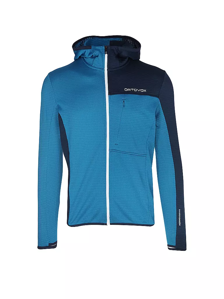 ORTOVOX | Chaqueta polar Light Grid para hombre | Azul