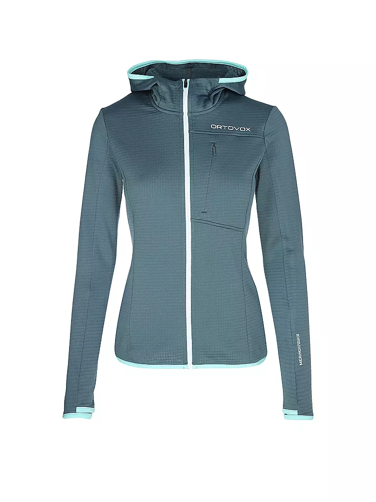 ORTOVOX | Chaqueta polar Light Grid para mujer | Petróleo