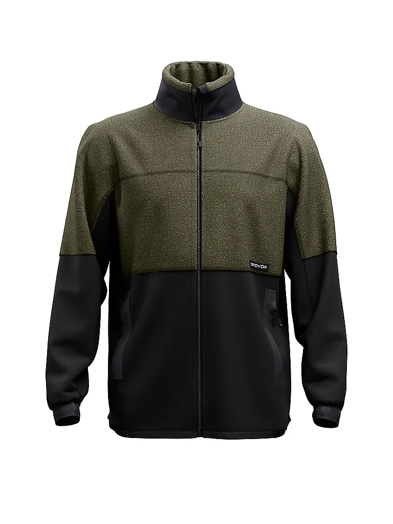 ORTOVOX | Chaqueta polar Teddy para hombre | Oliva