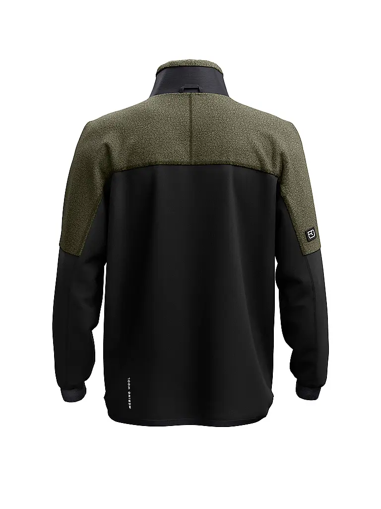 ORTOVOX | Chaqueta polar Teddy para hombre | Oliva