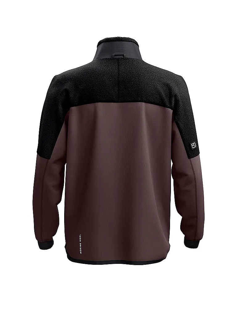 ORTOVOX | Chaqueta polar Teddy para hombre | Negro