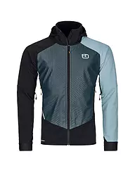 ORTOVOX | Chaqueta softshell de touring para hombre Col Becchei con capucha | Petróleo
