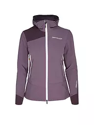ORTOVOX | Chaqueta softshell Pala Hoodie para mujer | Lila