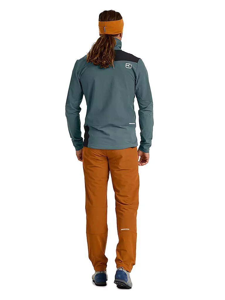 ORTOVOX | Chaqueta softshell para hombre Pala Hoodie Light | Petróleo