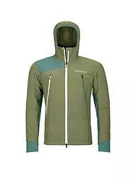 ORTOVOX | Chaqueta softshell para hombre Pala Hoodie | Oliva