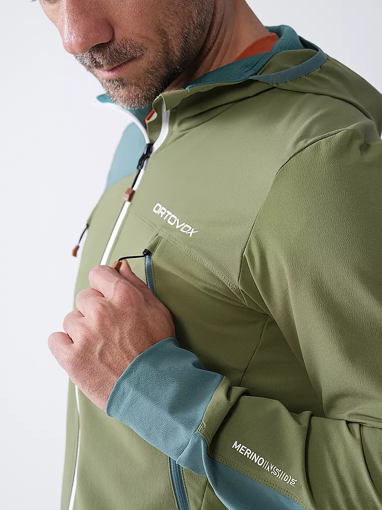 ORTOVOX | Chaqueta softshell para hombre Pala Hoodie | 