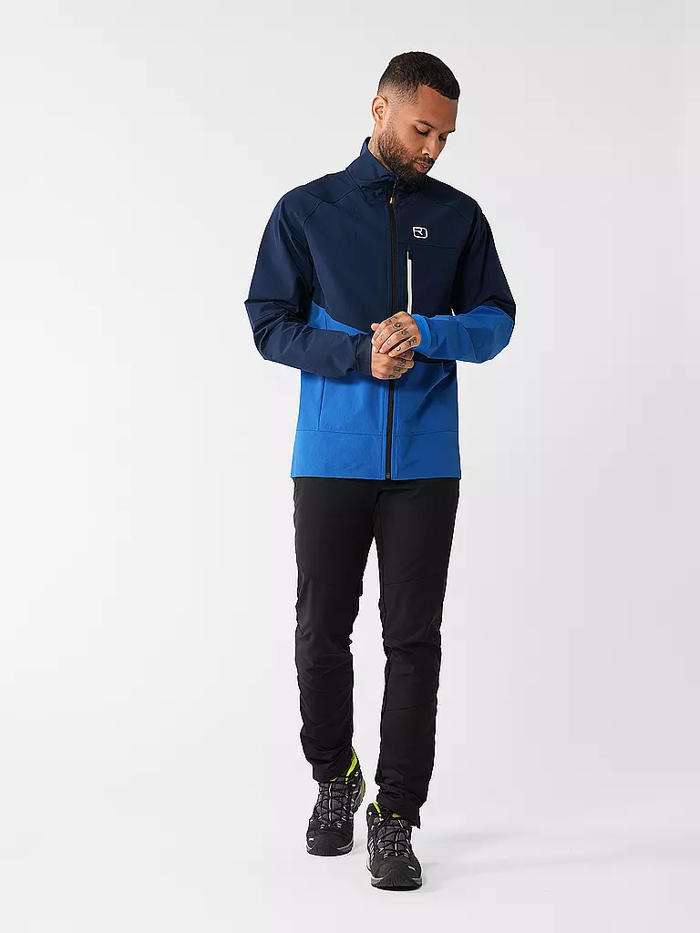 ORTOVOX | Chaqueta softshell para hombre Punta Berrino | Azul oscuro
