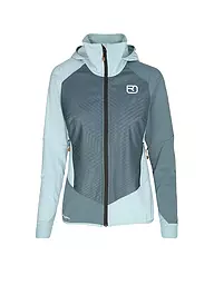 ORTOVOX | Chaqueta softshell para mujer Col Becchei con capucha | Azul claro