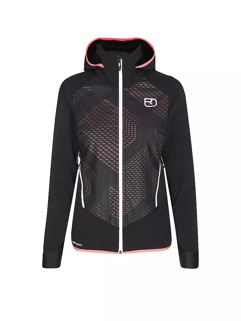 ORTOVOX | Chaqueta softshell para mujer Col Becchei con capucha | Negro