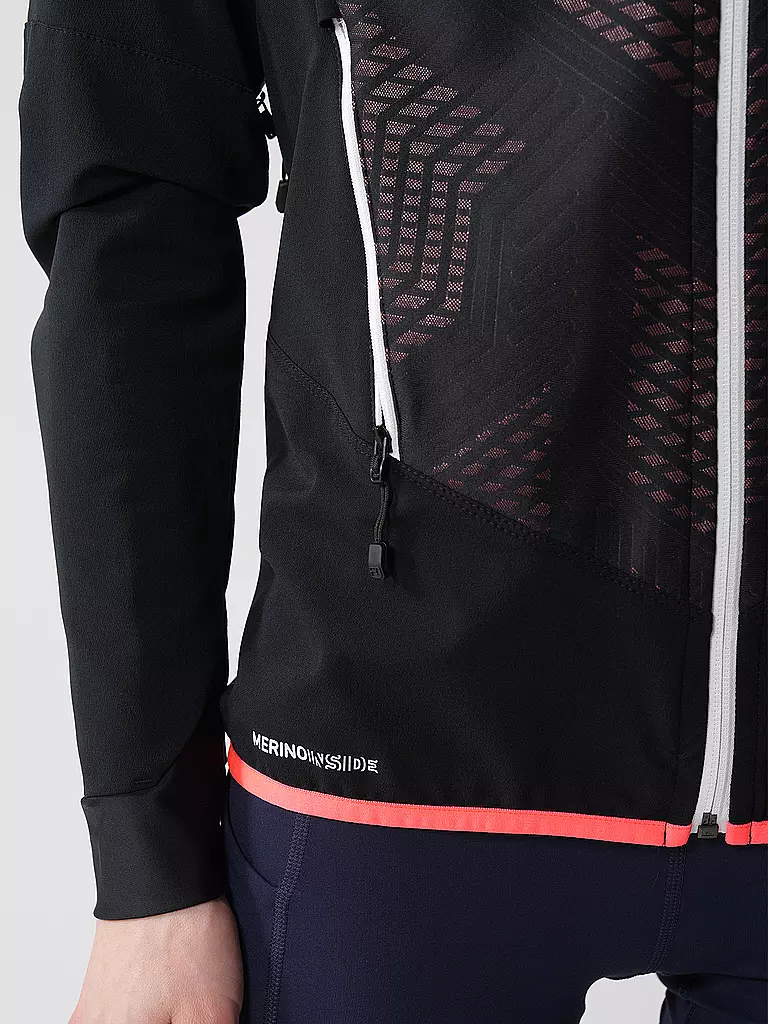 ORTOVOX | Chaqueta softshell para mujer Col Becchei con capucha | Negro