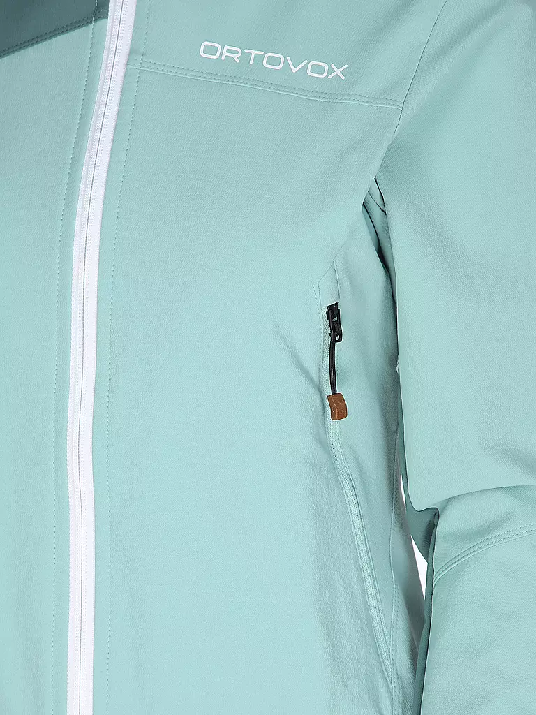 ORTOVOX | Chaqueta softshell para mujer Pala Hoodie | Menta