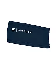 ORTOVOX | Cinta para la cabeza Fleece Grid | Azul oscuro