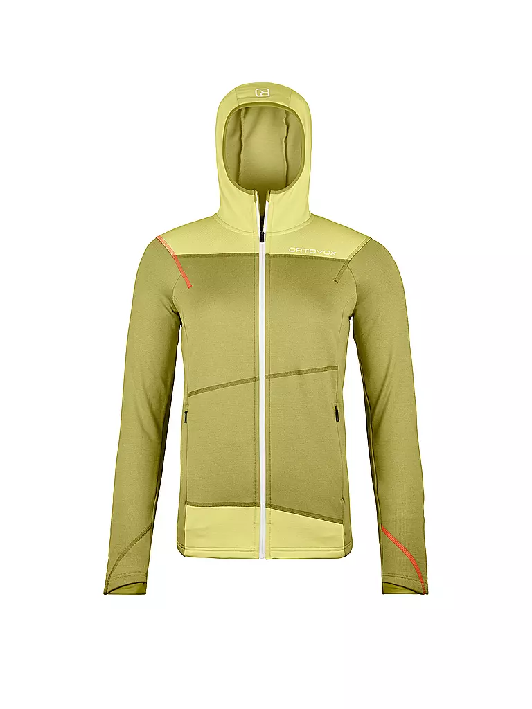 ORTOVOX | Damen Fleecejacke Light Hoodie | Oliva