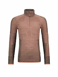 ORTOVOX | Camiseta funcional con cremallera para mujer 230 Competition | Rojo oscuro