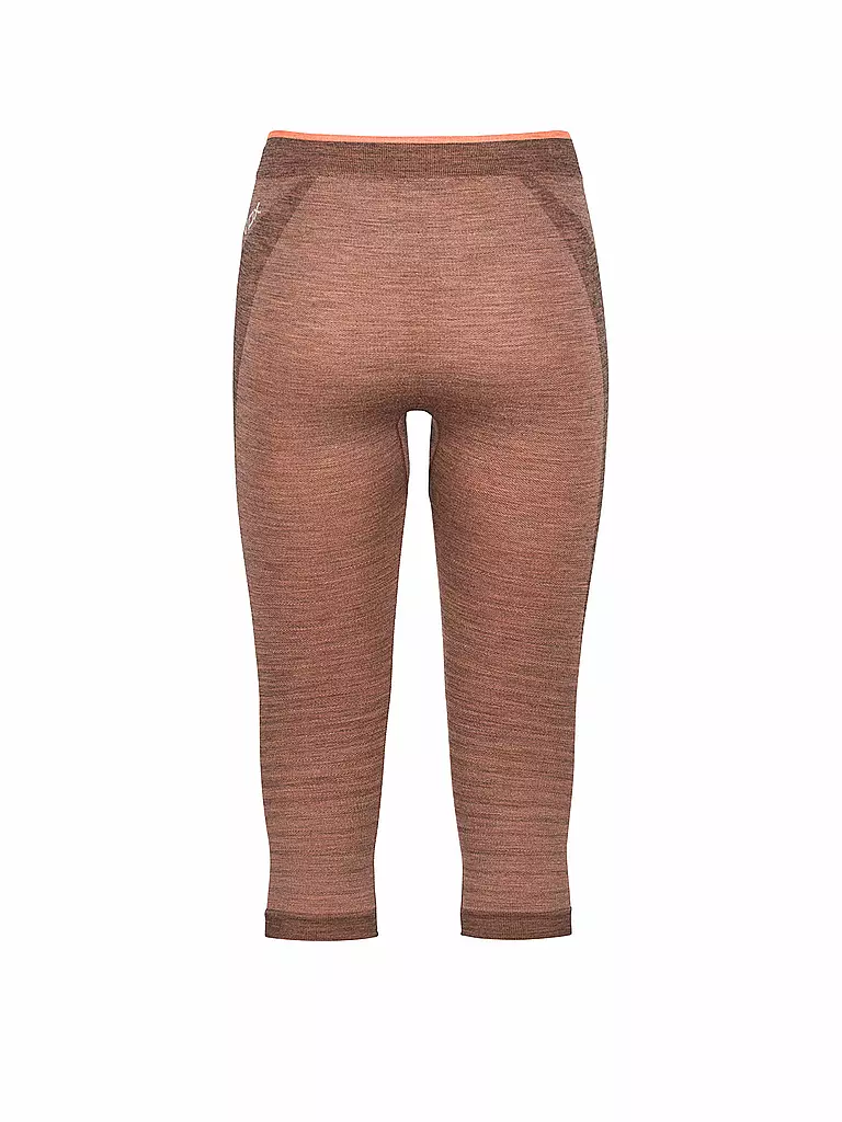 ORTOVOX | Damen Funktionshose 230 Competition 3/4 | Rojo oscuro