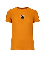 ORTOVOX | Damen Funktionsshirt 185 Merino Square | Naranja