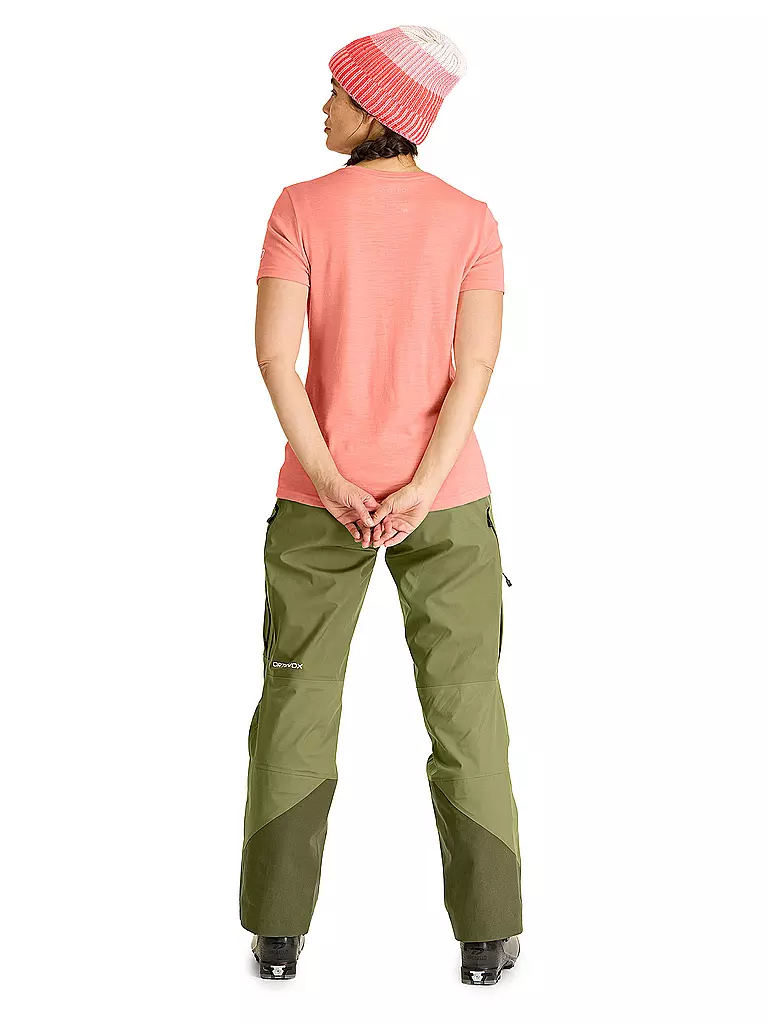 ORTOVOX | Damen Funktionsshirt 185 Merino Square | Rosa
