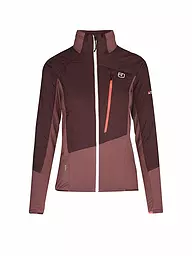ORTOVOX | Damen Hybridjacke Westalpen | Rojo oscuro