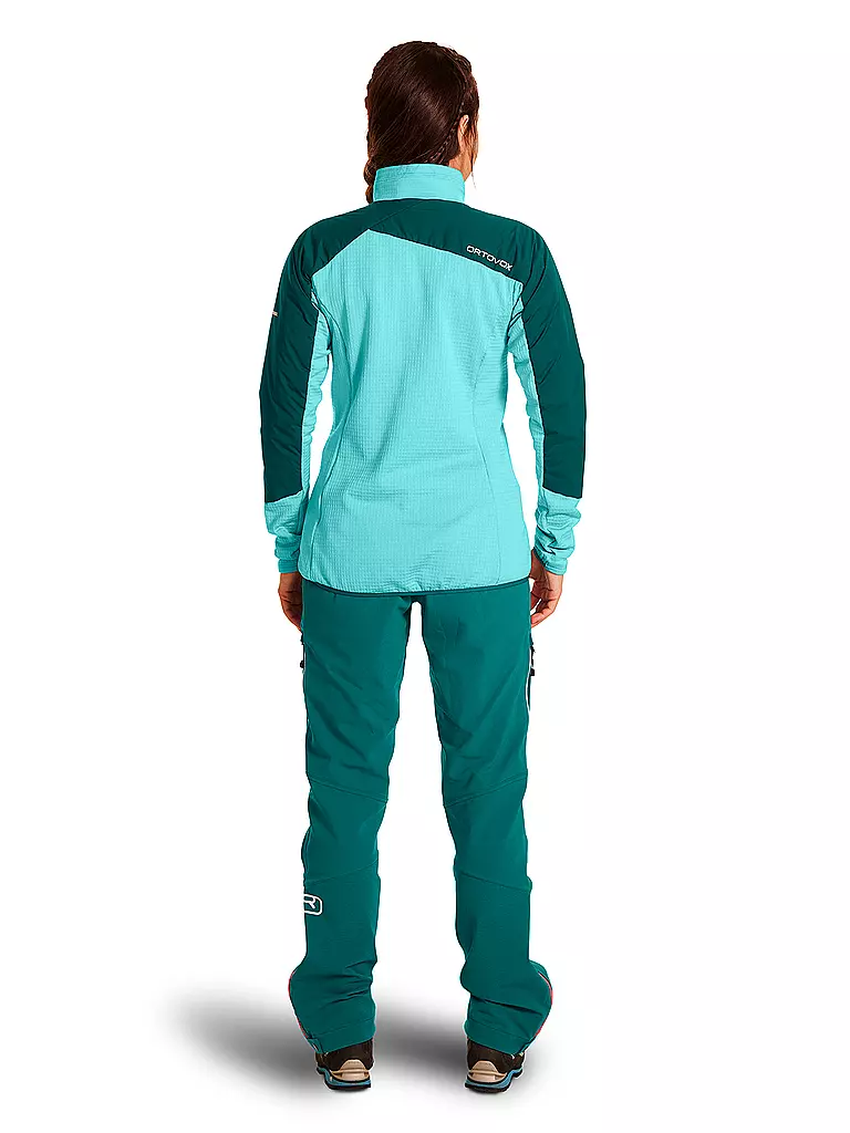 ORTOVOX | Damen Hybridjacke Westalpen | Petróleo