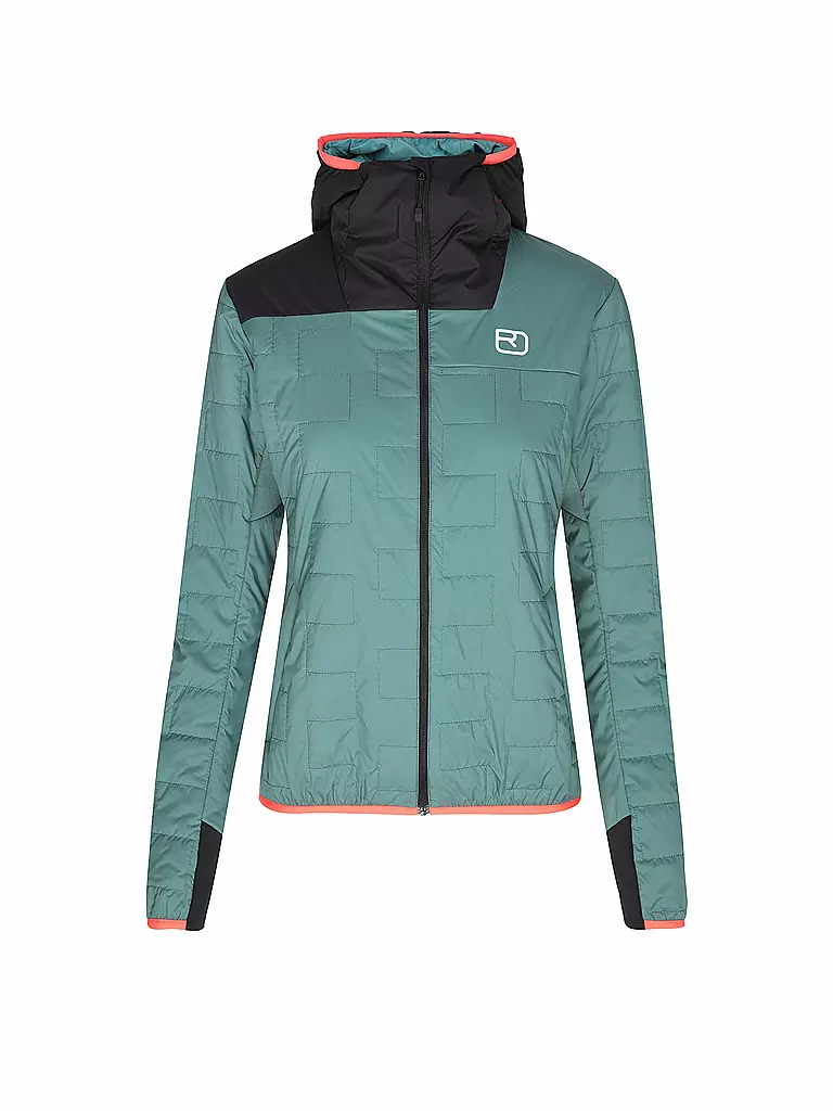 ORTOVOX | Damen Touren Isojacke Piz Badus SW Hoodie | Petróleo