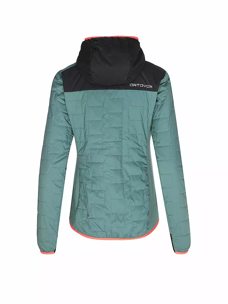 ORTOVOX | Damen Touren Isojacke Piz Badus SW Hoodie | Petróleo