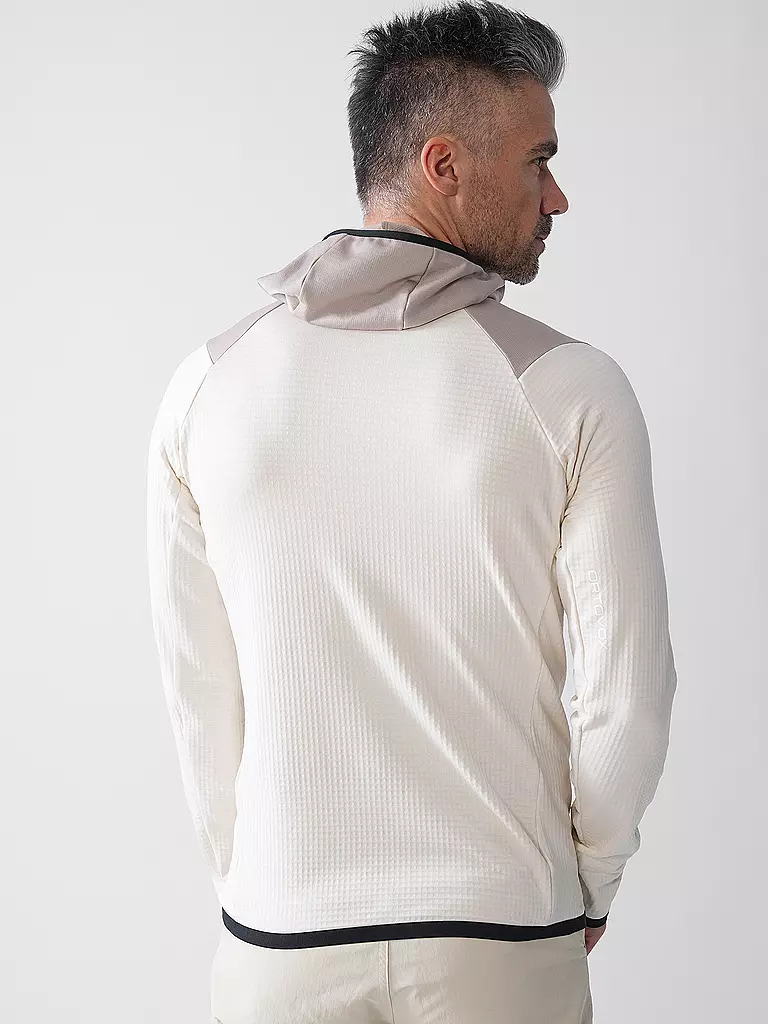 ORTOVOX | Forro polar con capucha Grid para hombre | Beige
