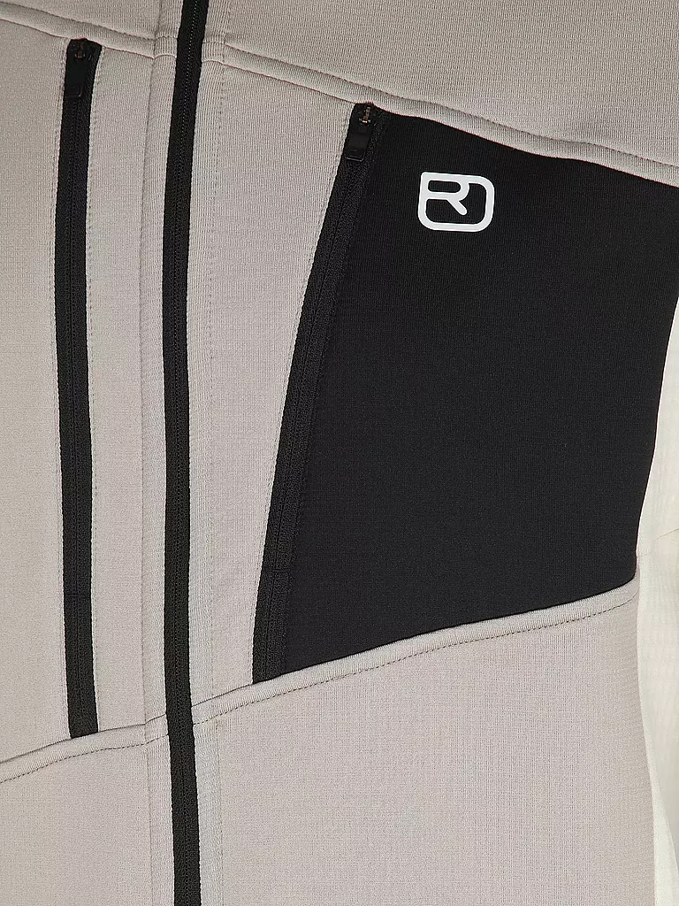 ORTOVOX | Forro polar con capucha Grid para hombre | Beige