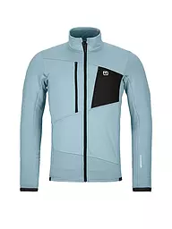 ORTOVOX | Forro polar Grid para hombre | Azul claro