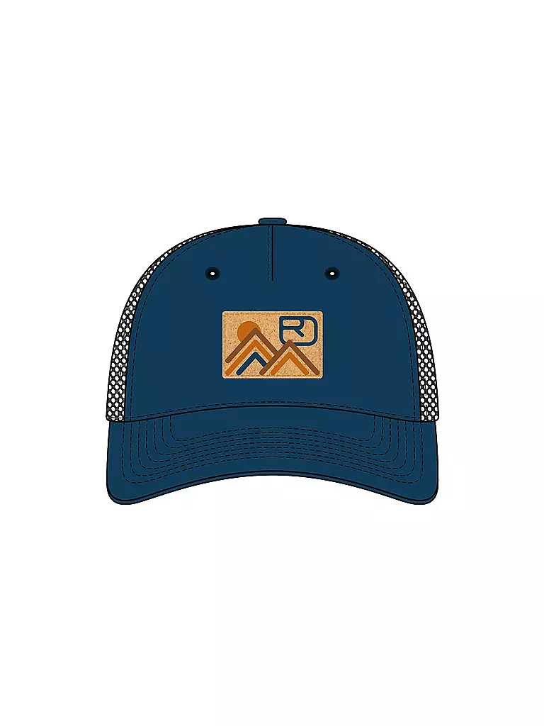 ORTOVOX | Gorra Trucker Corky | Azul oscuro