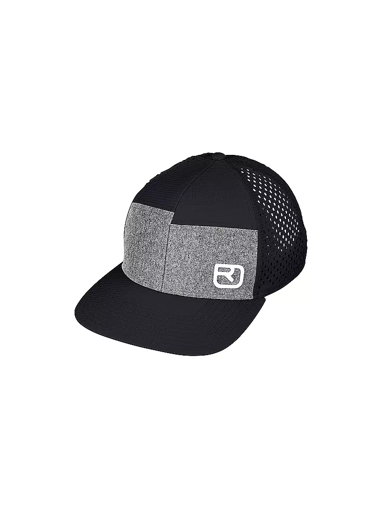 ORTOVOX | Gorra Trucker Logo Air | Negro