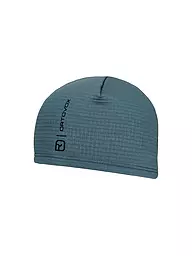 ORTOVOX | Gorro Fleece Grid | Petróleo