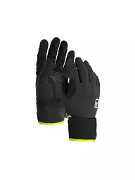 ORTOVOX | Guantes de hombre Fleece Grid Cover | Negro