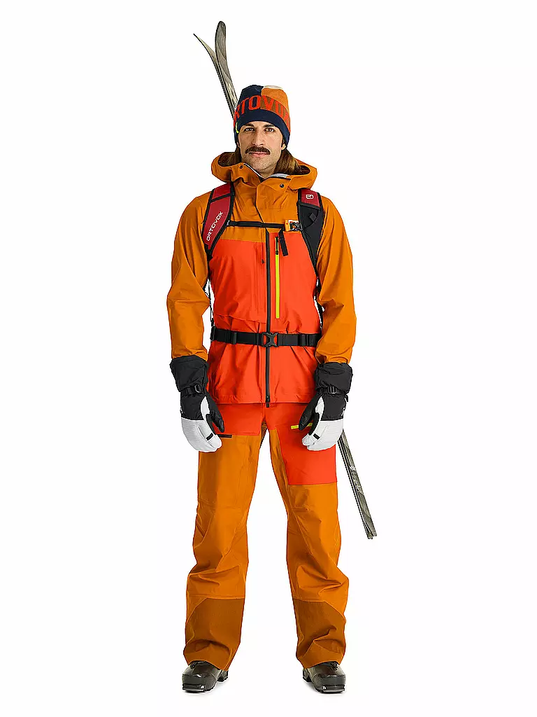 ORTOVOX | Guantes de hombre Pro Freeride de 3 dedos | Negro