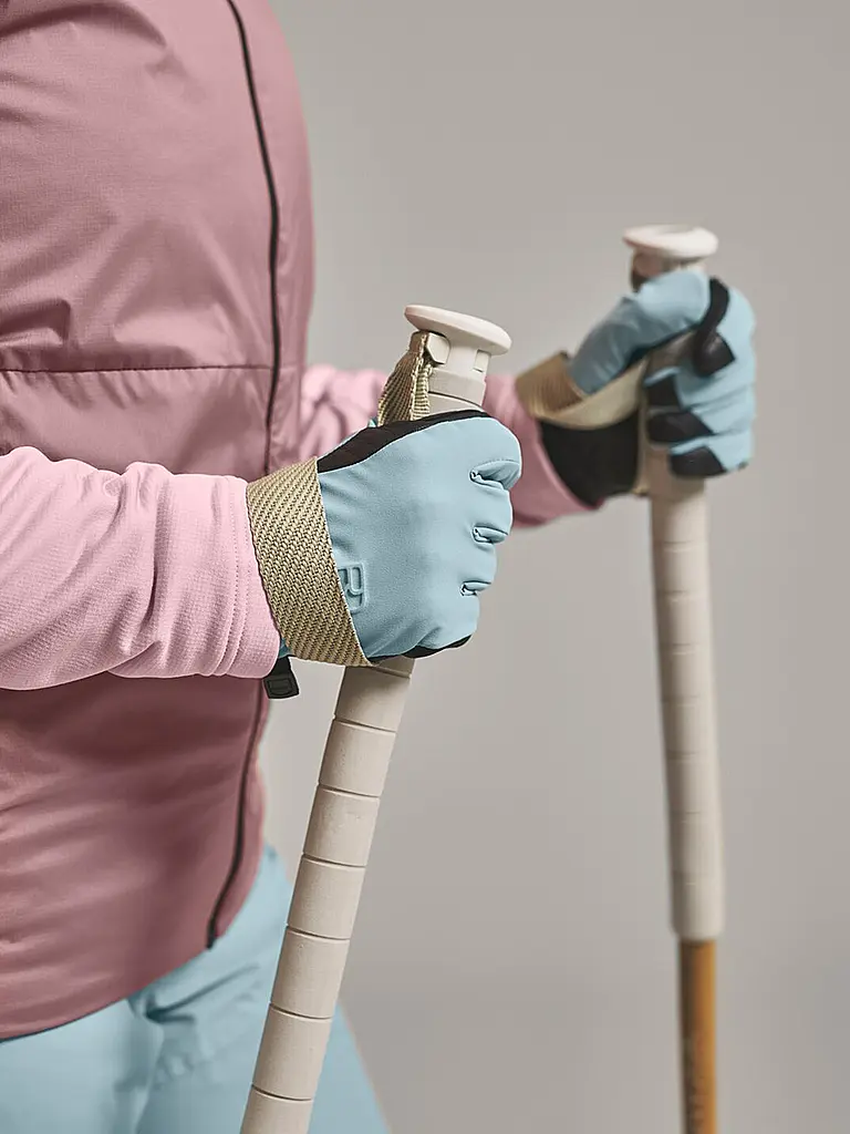 ORTOVOX | Guantes de travesía para mujer | Azul claro