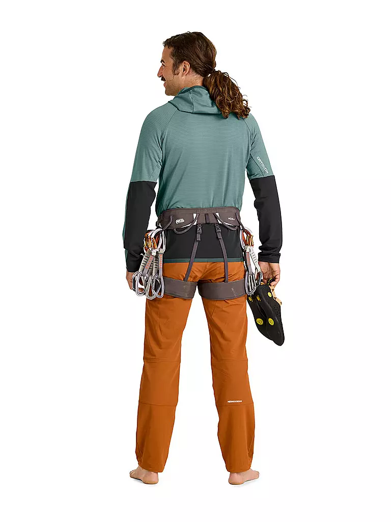 ORTOVOX | Herren Fleecejacke RIB Hoodie | Menta