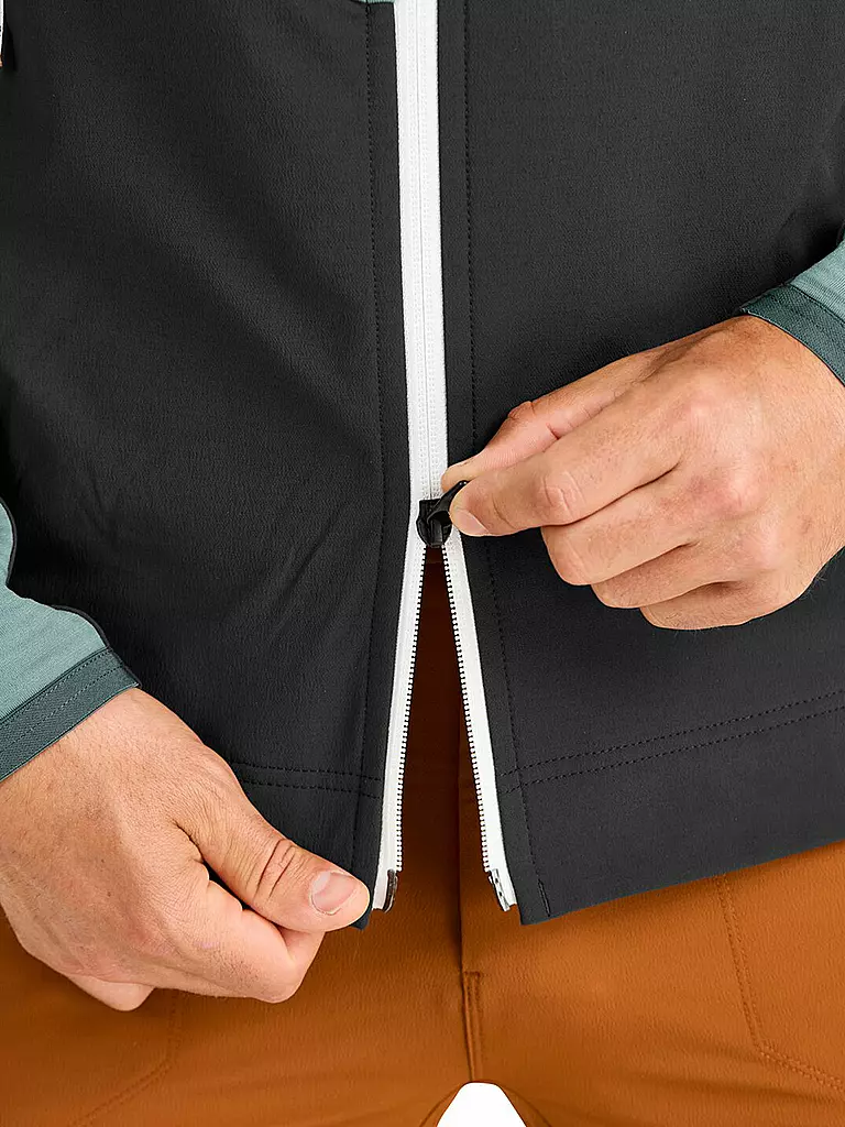 ORTOVOX | Herren Fleecejacke RIB Hoodie | Menta