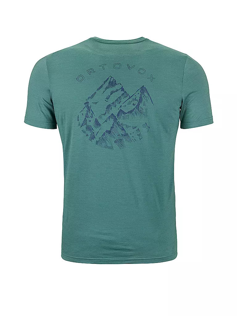 ORTOVOX | Herren Funktionsshirt 150 COOL Ballpen | Verde oscuro