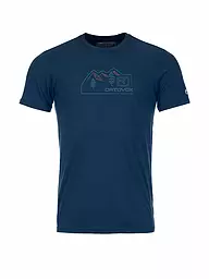 ORTOVOX | Herren Funktionsshirt 150 COOL Vintage | Azul oscuro